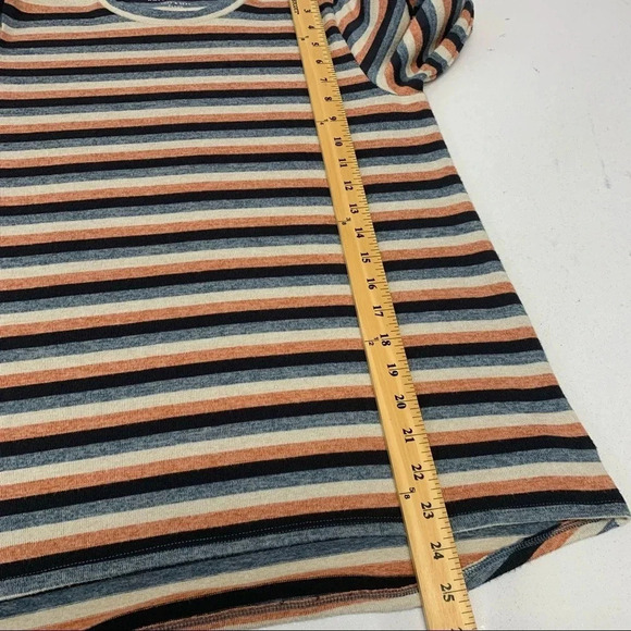American Eagle Soft & Sexy Plush Womans Top]  Small Long‎ Sleeve Striped Stretch - Picture 7 of 10